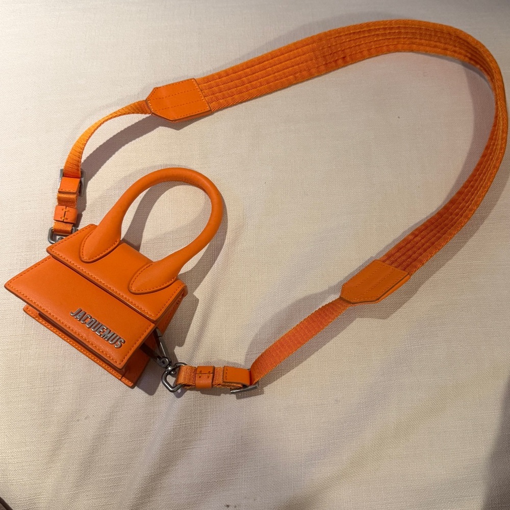 Jacquemus Mini Chiquito Orange Crossbody (or handheld) Bag